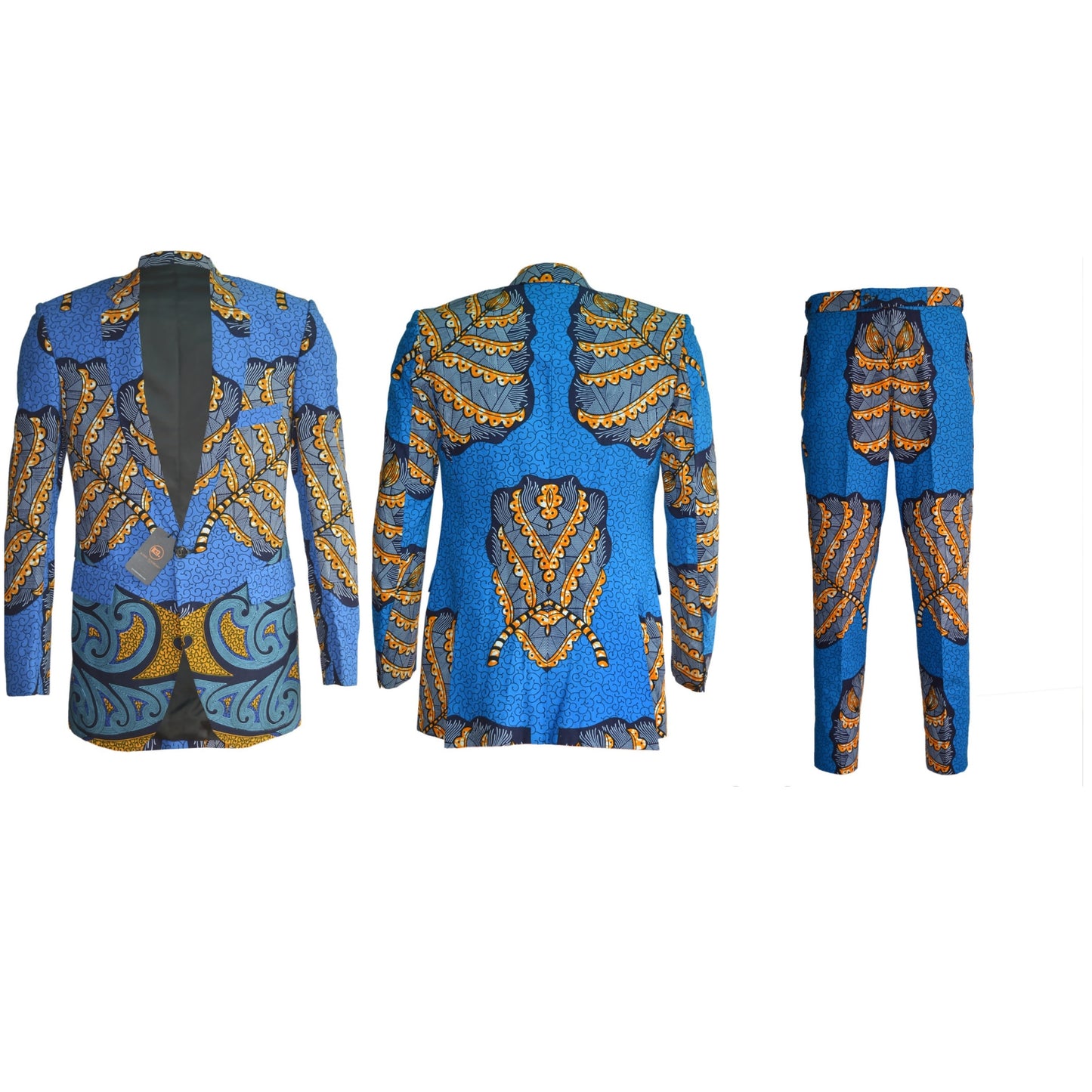 Alex-Anda Second Ankara 2piece Suit