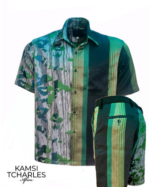 Kamsi TCharles Bila 2 Piece Outfit