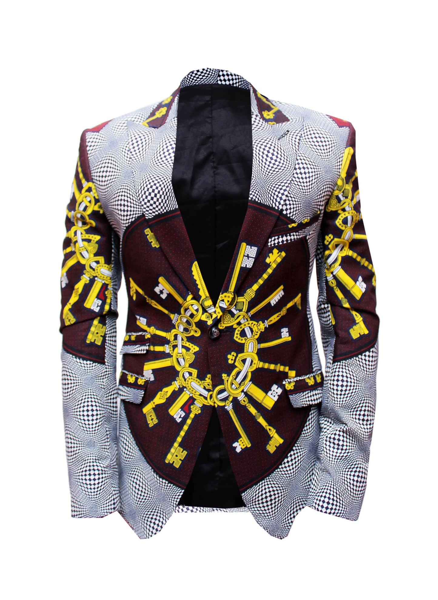 Kamsi TCharles Igatkeys Ankara prints Men's Jacket